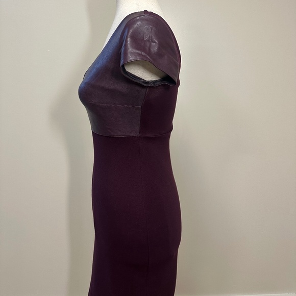 Bailey 44 Dante Faux Leather Detail Dress - Picture 8 of 14